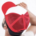 Gorra de poliéster con visera curvada y acolchada de 80 g/m2 vista 2