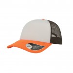 Gorra de poliéster con visera curvada y acolchada de 80 g/m2