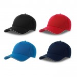 Gorra de poliéster con visera y cierre reflectantes 200 g/m2 vista con varios colores