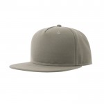 Gorra hecha parcialmente de lana con visera plana de 400 g/m2