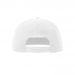 Gorra hecha parcialmente de lana con visera plana de 400 g/m2 vista detalle 2