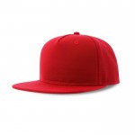 Gorra hecha parcialmente de lana con visera plana de 400 g/m2