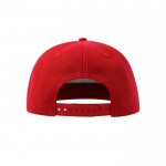 Gorra hecha parcialmente de lana con visera plana de 400 g/m2 vista detalle 2