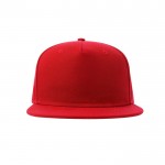 Gorra hecha parcialmente de lana con visera plana de 400 g/m2 vista detalle 6