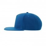 Gorra hecha parcialmente de lana con visera plana de 400 g/m2