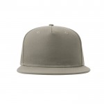 Gorra hecha parcialmente de lana con visera plana de 400 g/m2 vista detalle 6