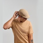 Boina estilo informal en algodón cepillado y tacto suave 280 g/m2 vista 4