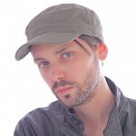 Gorra de algodón de estilo militar con cierre de velcro 235 g/m2 vista 1