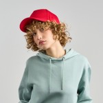 Gorra de material eco tipo automovilística con estampado 3D 230 g/m2 vista 1