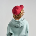 Gorra de poliéster reciclado aterciopelada de 6 paneles 135 g/m2 vista 10