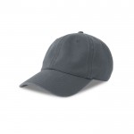 Gorra desestructurada tipo vintage de algodón reciclado 260 g/m2 color azul marino