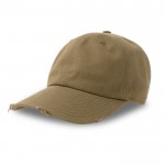 Gorra de algodón de estilo americano 90s con desgaste 280 g/m2