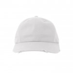 Gorra de algodón de estilo americano 90s con desgaste 280 g/m2 vista detalle 6