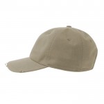 Gorra de algodón de estilo americano 90s con desgaste 280 g/m2