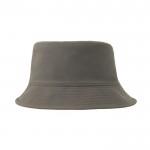 Gorro estilo bob reversible con forro polar interior 120 g/m2 color gris oscuro