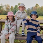 Gorro infantil en sarga de algodón con protección UV 280 g/m2 vista de ambiente