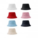 Gorro infantil en sarga de algodón con protección UV 280 g/m2 vista con varios colores