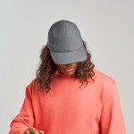 Gorra deportiva de poliéster reciclado con banda anti sudor 105 g/m2 vista 1