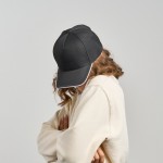 Gorra de béisbol de poliéster reciclado de 5 paneles 220 g/m2 vista 1