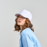 Gorra de béisbol de poliéster reciclado de 5 paneles 220 g/m2 vista 7