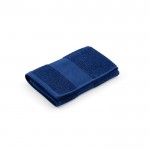 Toalla para el baño 30x50cm en algodón reciclado 370 g/m2 color azul marino