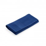 Toalla engofrada para la ducha 30x50cm de algodón reciclado 500 g/m2 color azul marino