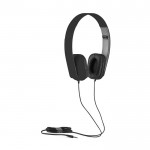 Auriculares plegables para publicidad color negro