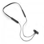 Cascos con bluetooth y soporte cuello color negro