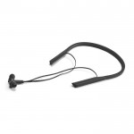 Auriculares con soporte para cuello color negro