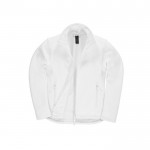 Chaqueta softshell elástica de poliéster de mujer 300 g/m2 B&C color blanco