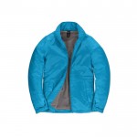 Chaqueta de poliéster para mujer impermeable y cortaviento B&C color aguamarina