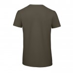 Camiseta de algodón orgánico para hombre manga corta 140 g/m2 B&C vista detalle 2