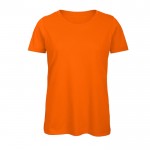 Camiseta de algodón orgánico para mujer manga corta 140 g/m2 B&C