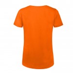 Camiseta de algodón orgánico para mujer manga corta 140 g/m2 B&C vista detalle 2