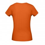 Camiseta de algodón orgánico para mujer manga corta 140 g/m2 B&C vista detalle 2