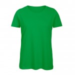 Camiseta de algodón orgánico para mujer manga corta 140 g/m2 B&C