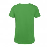 Camiseta de algodón orgánico para mujer manga corta 140 g/m2 B&C vista detalle 2