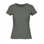 Camiseta de algodón orgánico para mujer manga corta 140 g/m2 B&C