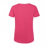 Camiseta de algodón orgánico para mujer manga corta 140 g/m2 B&C vista detalle 2