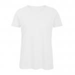 Camiseta de algodón orgánico para mujer manga corta 140 g/m2 B&C