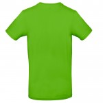 Camiseta de algodón para hombre de manga corta 185 g/m2 B&C color verde manzana