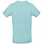 Camiseta de algodón para hombre de manga corta 185 g/m2 B&C color azul pastel