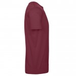 Camiseta de algodón para hombre de manga corta 185 g/m2 B&C color burdeos