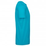 Camiseta de algodón para hombre de manga corta 185 g/m2 B&C color azul cian