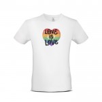 Camiseta de algodón para hombre de manga corta 185 g/m2 B&C vista 2