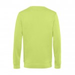 Sudadera de cuello redondo de algodón orgánico 280 g/m2 B&C vista detalle 2