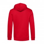Sudadera moderna de algodón orgánico con capucha 280 g/m2 B&C vista detalle 2
