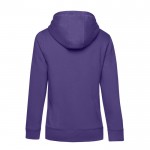 Sudadera de algodón y poliéster reciclado para mujer 280 g/m2 B&C vista detalle 2