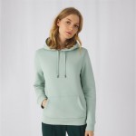 Sudadera de algodón y poliéster reciclado para mujer 280 g/m2 B&C vista de ambiente