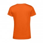 Camiseta de algodón orgánico para mujer manga corta 150 g/m2 B&C vista detalle 2